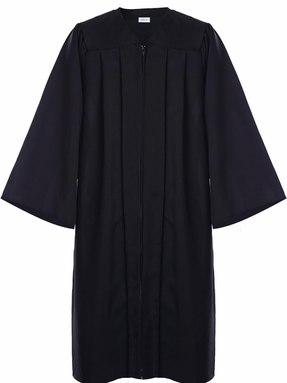 Classic Black Graduation Gown
